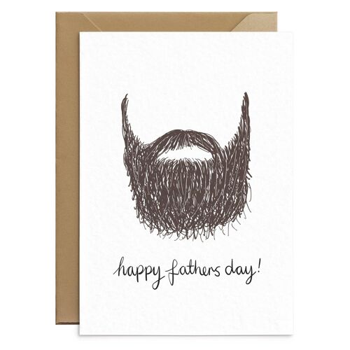 Beard Fathers Day Card