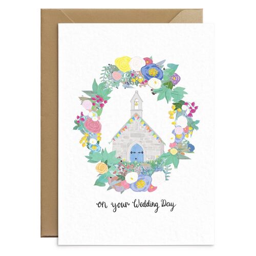 Church Wedding Card