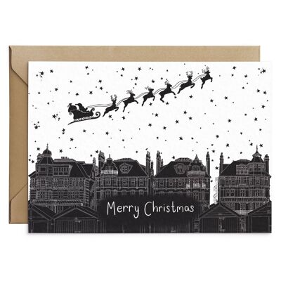 Cartolina di Natale di Brighton Kingsway