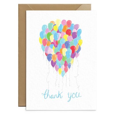 Colourful Thank You Card