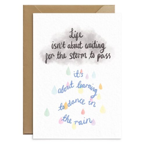 Dance In The Rain Card