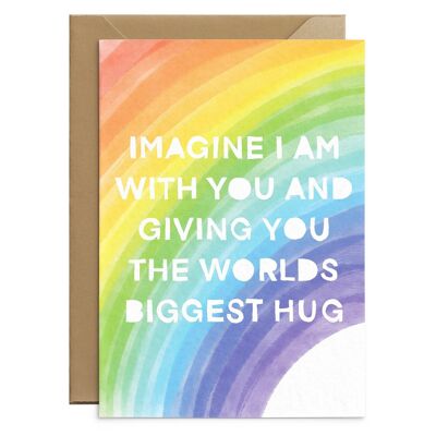 Worlds Biggest Hug Card