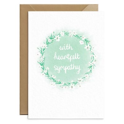 Heartfelt Sympathy Card