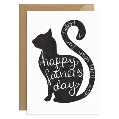 Buona festa del papà dal gatto