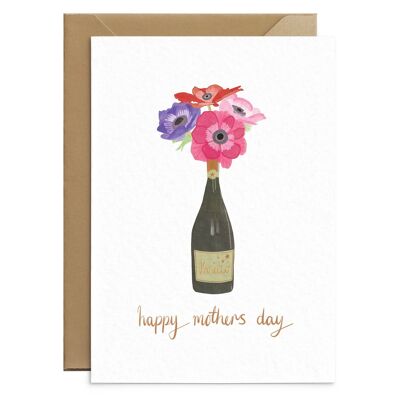 Mothers Day Prosecco Card