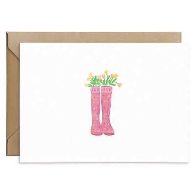 Carte Welly rose