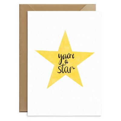 You’re A Star Card