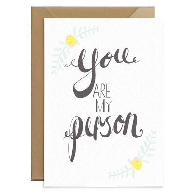You’re My Person Card