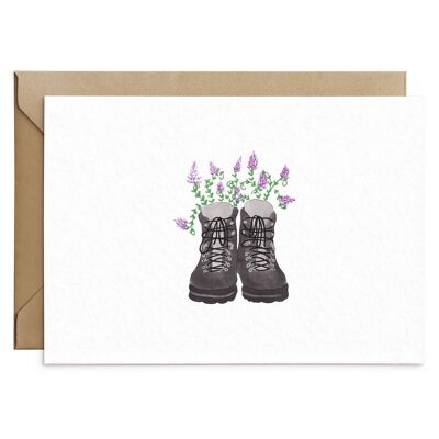 Carte Bottes de marche noires