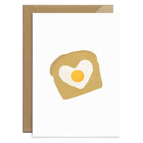 Egg On Toast Card