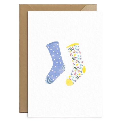 Odd Socks Card Rainy Day Two