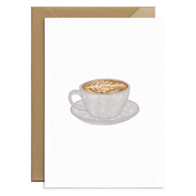 Coffee Card Grey
