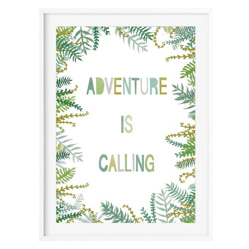 Adventure Is Calling Nursery Art Print