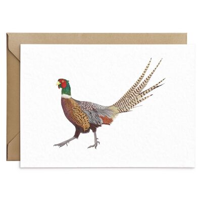 Male Pheasant Card
