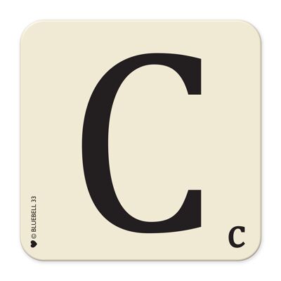 Coaster - Letter C