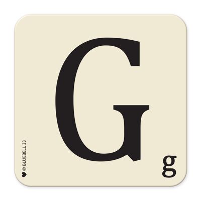 Coaster - Letter G