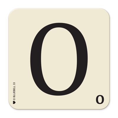 Coaster - Letter O