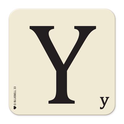 Coaster - Letter Y