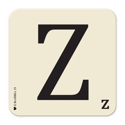 Coaster - Letter Z