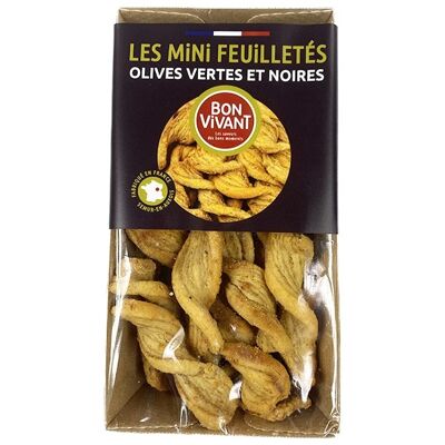 Torsades olives vertes et noires