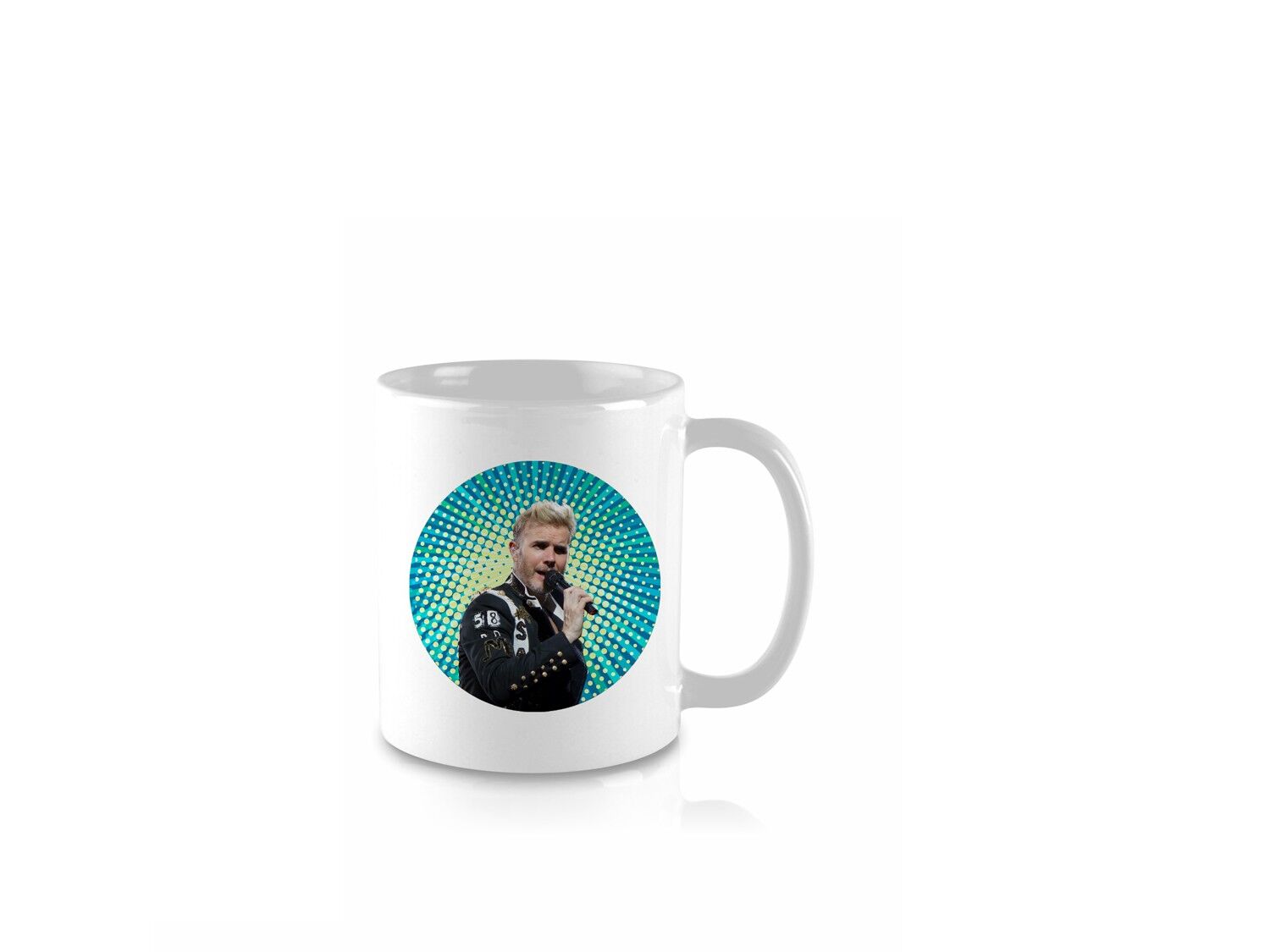 * NUEVO * Taza de oración de celebridades de Gary Barlow