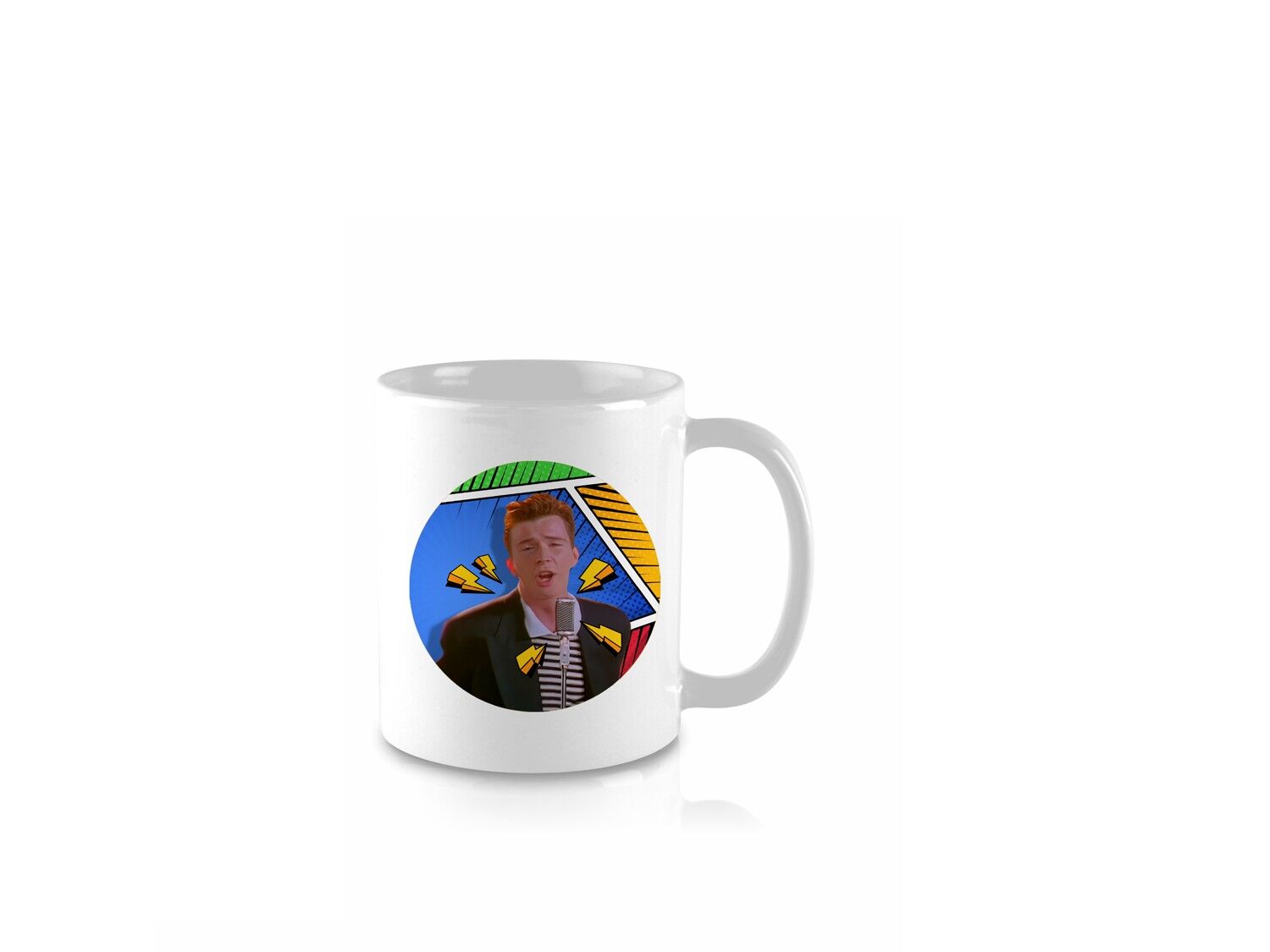 Rick Astley Celebrity Taza de oración
