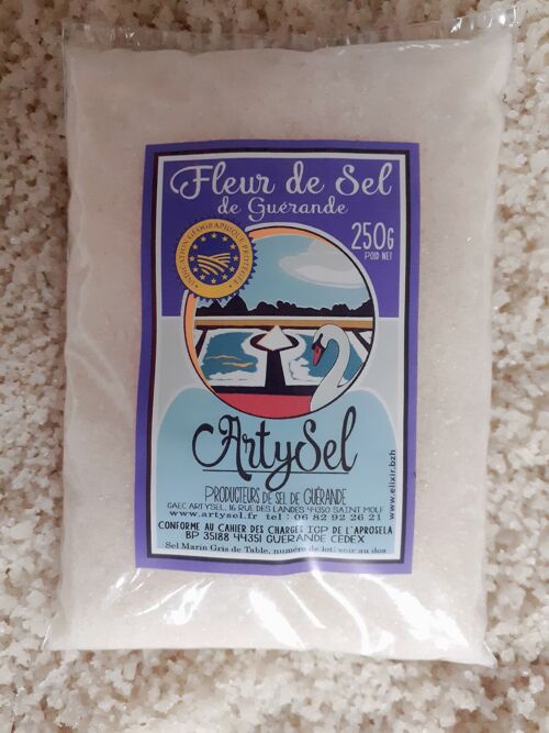 Sachet de Fleur de Sel de Guérande IGP 250 g