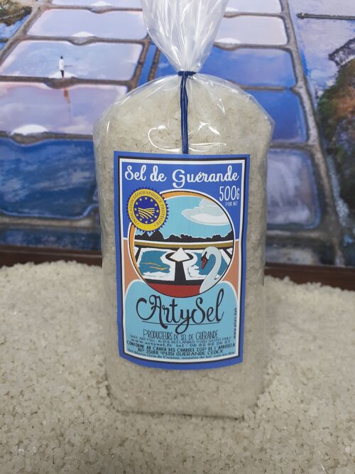 Sachet de Gros sel de Guérande IGP 500 g