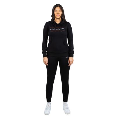 Hubb & Wills For Her Scripto Tracksuit - Black