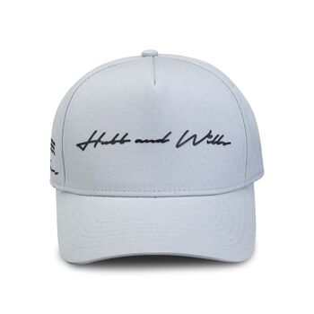 Casquette Hubb and Wills Scripted - Gris 1