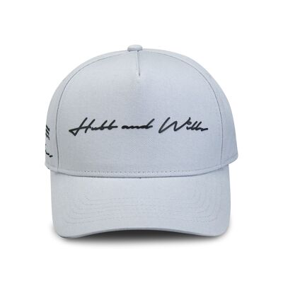 Casquette Hubb and Wills Scripted - Gris
