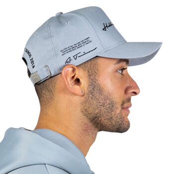 Casquette Hubb and Wills Scripted - Gris 5