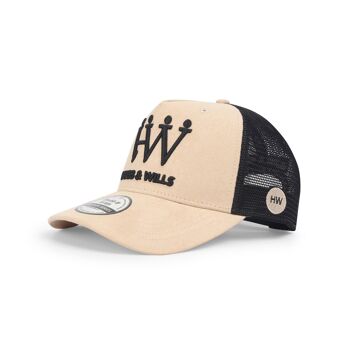 Casquette trucker nude Hubb and Wills 2