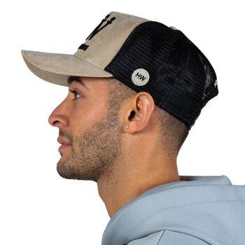 Casquette trucker nude Hubb and Wills 5