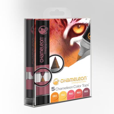 COLOR TOPS CHAMELEON PENS - WARM TONES