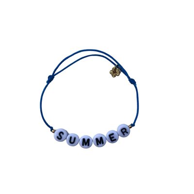 Bracelet SUMMER Blue thread (Set of 6)