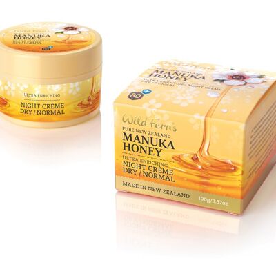 Ultra Moisturizing Night Cream - Dry to Normal with Manuka Honey