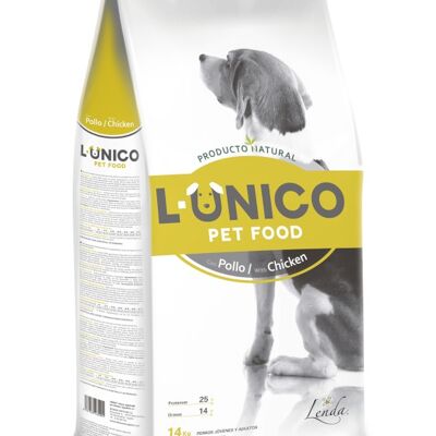 Dry Dog Food L-UNICO Chicken 14kg