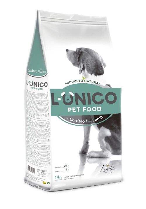 Dry Dog Food L-UNICO Lamb 2kg