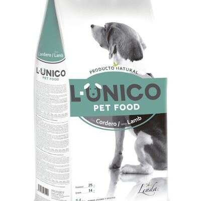 Dry Dog Food L-UNICO Lamb 2kg