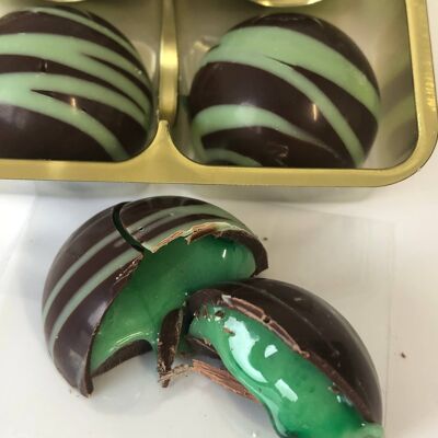 Belgian Dark Chocolate Lime Creams