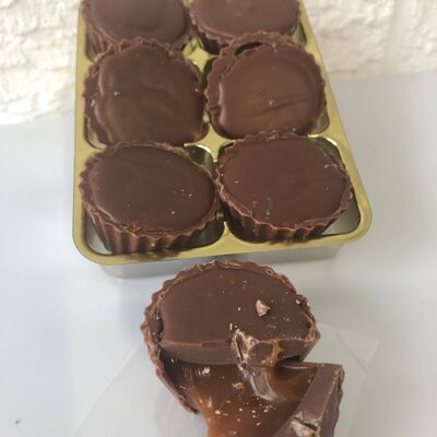 Belgian Milk Chocolate Caramel Cups