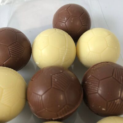 Fathers Day - Novelty Chocolate - Solid Chocolate Footballs