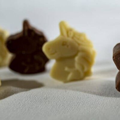 Novelty Chocolate - Solid Chocolate Unicorns