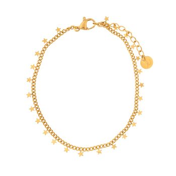 BRACELET TINY STARS - ADULTE - OR