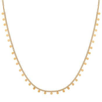 COLLIER TINY CERCLES - ADULTE - OR
