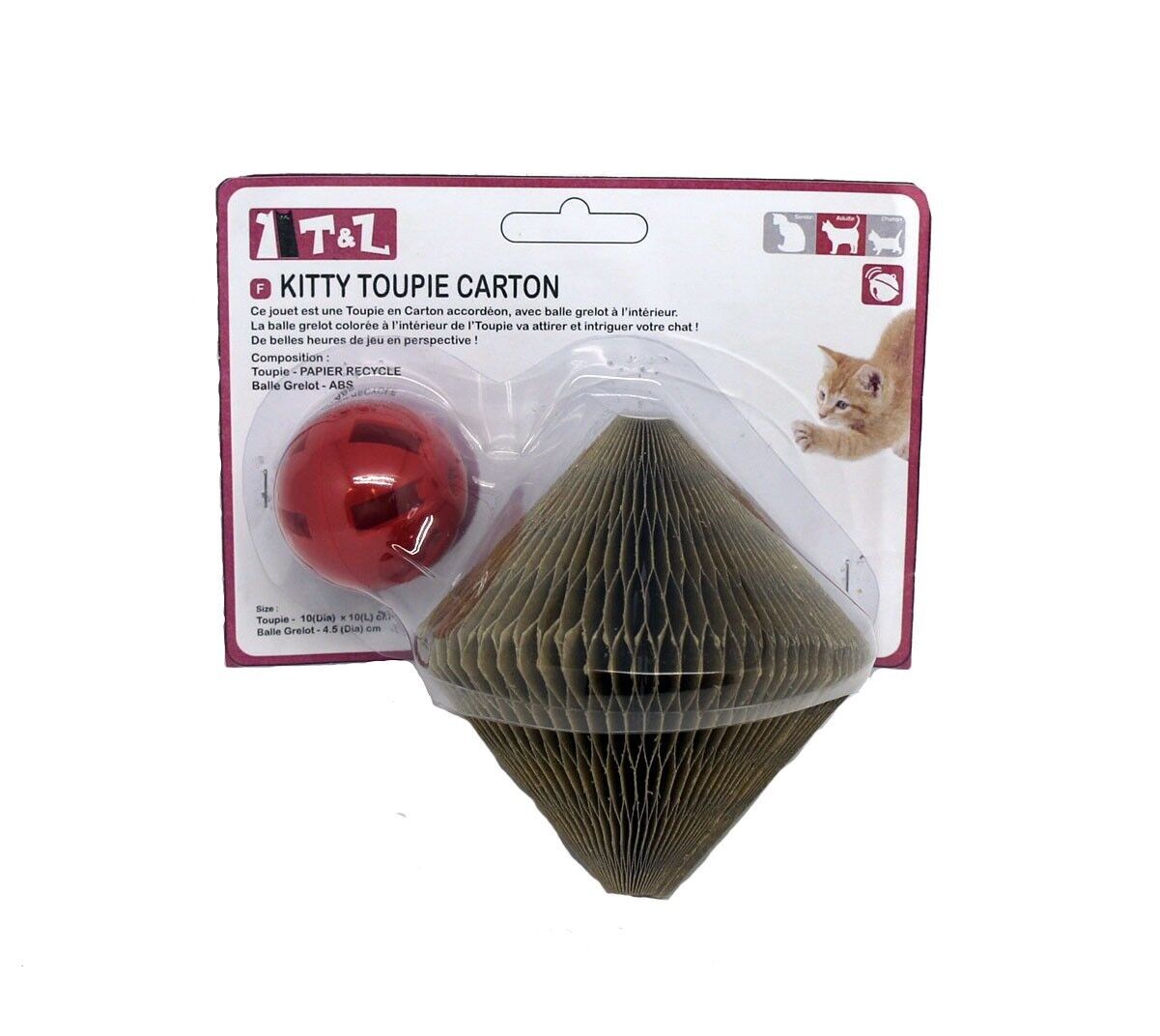 SPINNER CARTÓN + BOLA ABS BELLER