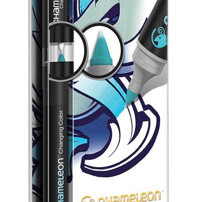 PACK 5 TONE OF BLUE CHAMELEON PENS