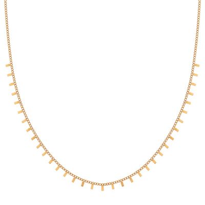 COLLAR TINY BARS - ADULTO - ORO