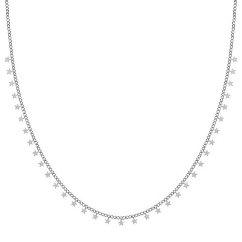 Necklace tiny stars - adult - silver